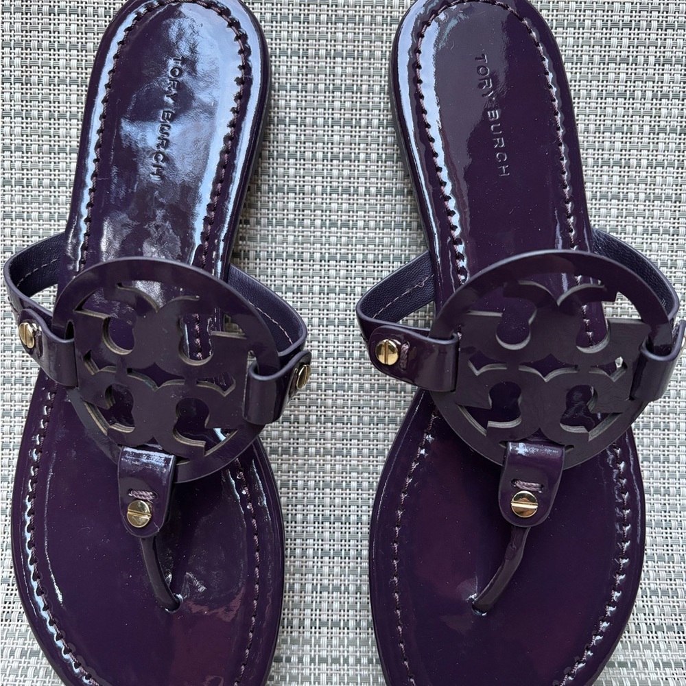 Tory Burch Miller Patent leather sandals - Picture 15 of 15